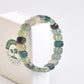 Fluorite Gemstone Rectangle Cut Bracelet