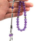 Amethyst Gemstone Prayer Beads - 8mm / 33pc