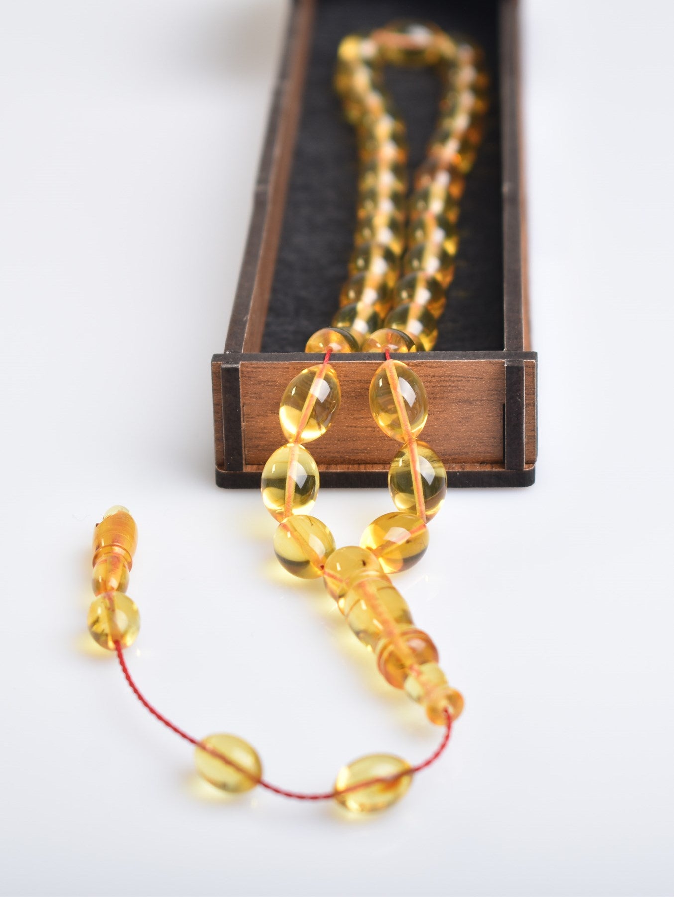 Amber Prayer Beads - 18gr / 33pc