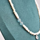 Pearl & Topaz Gemstone Necklace
