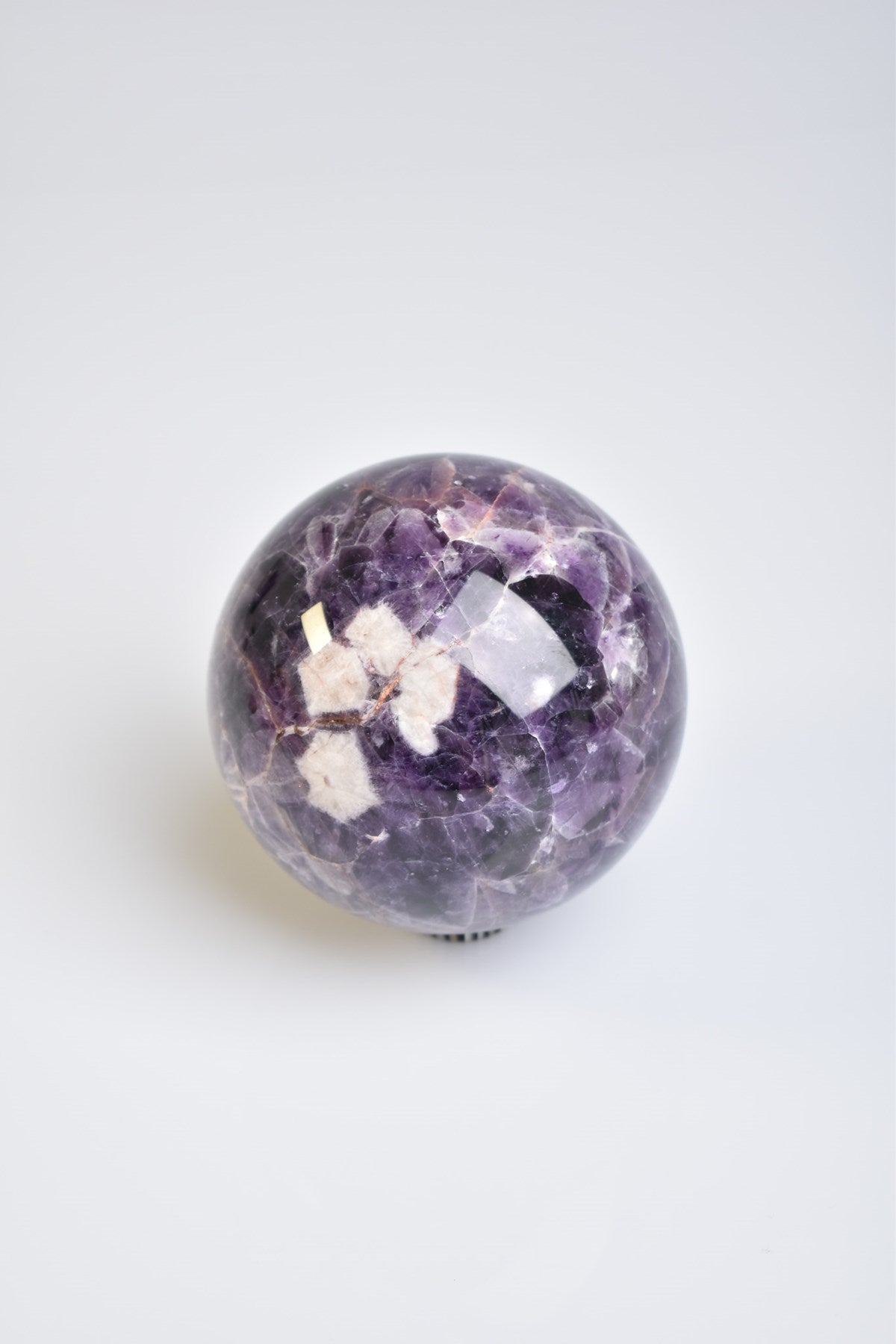 Amethyst Gemstone Sphere