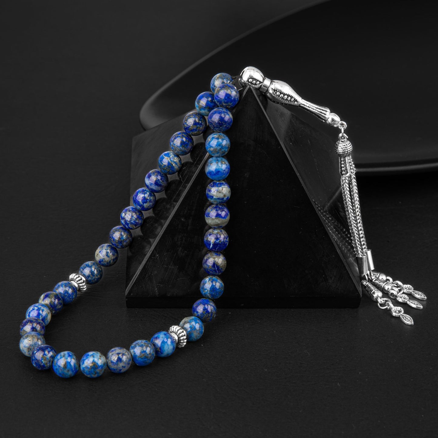 Lapis Lazuli Gemstone Prayer Beads - 8mm / 33pc