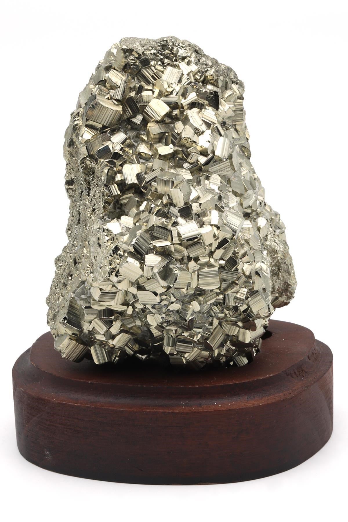 Pyrite Natural Gemstone Piece with Stand