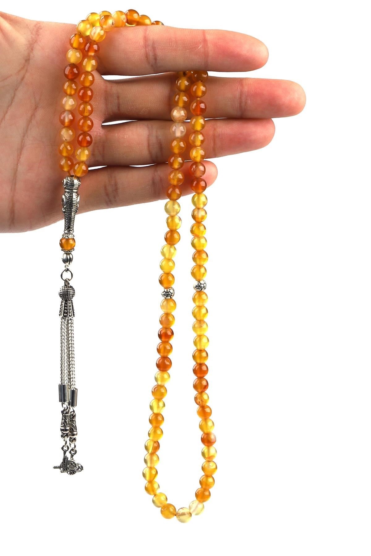 Agate Gemstone Prayer Beads - 6mm / 99pc