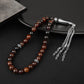 Maroon Garnet Gemstone Prayer Beads - 8mm / 33pc