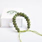 Jade Natural Gemstone Macrame Bracelet 8mm