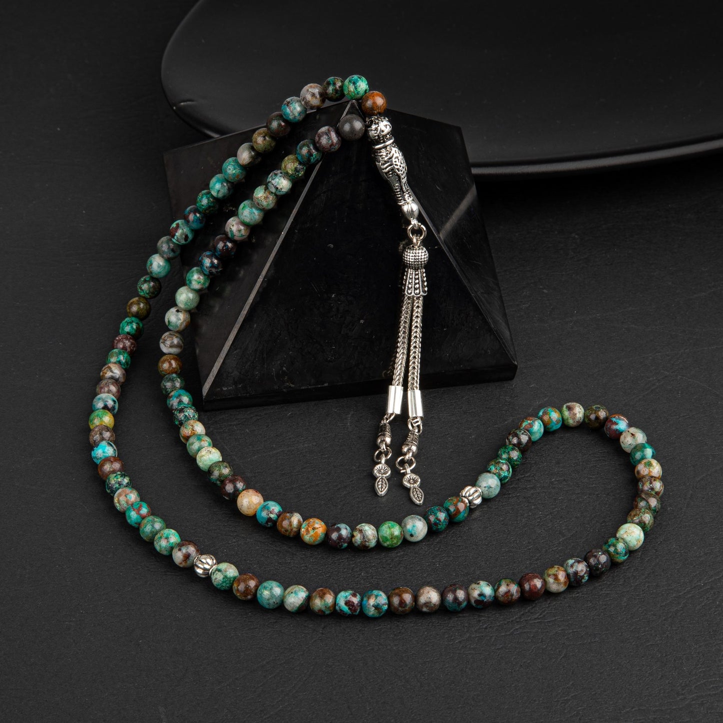 Chrysocolla Gemstone Prayer Beads - 6mm / 99pc