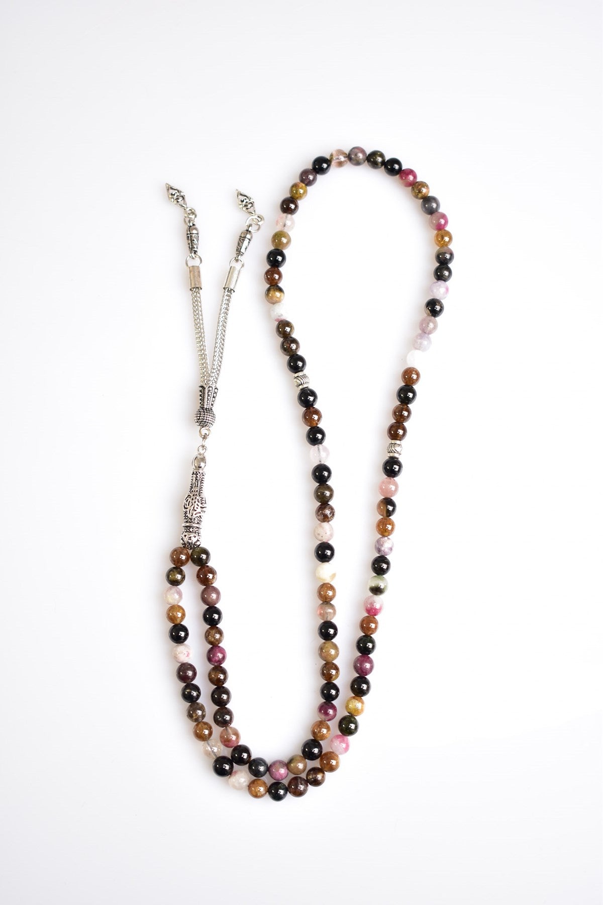 Tourmaline Gemstone Prayer Beads - 6mm / 99pc